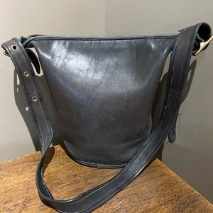 Coach Duffle Feed Sack Bucket Bag F5D 9953